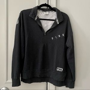 Pink Victoria’s Secret sweatshirt